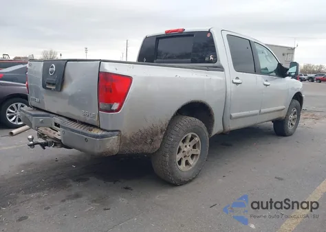 2006 Nissan Titan Le из США, поврежденный, VIN 1N6AA07B06N539123